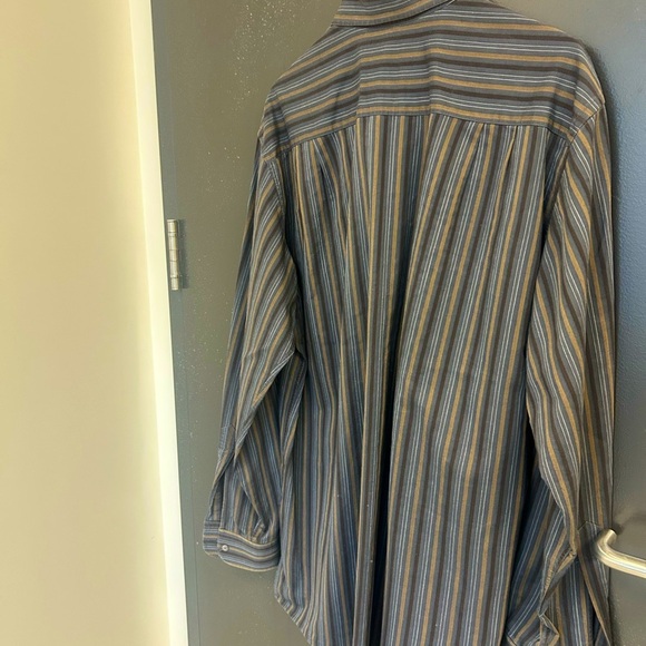 Zegna XXL dress shirt just dry cleaned in great condition - Picture 3 of 11